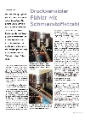 Drucksensibler Fühler mit Schmierstoffstrahl