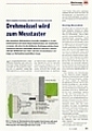 Drehmeissel wird zum Messtaster